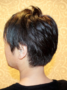 上品さ溢れるモード系ヘア