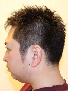 毛先で遊ぶベリーショート