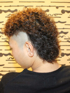 男らしさ抜群のリッジパーマ