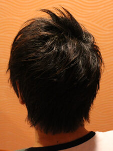 ジャニーズ風アシメ