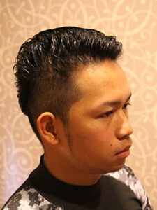 バチッとツーブロ