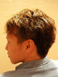 ふんわりパーマ