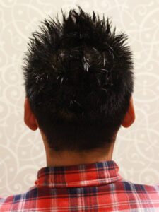 レングスで遊べるソフトモヒカン